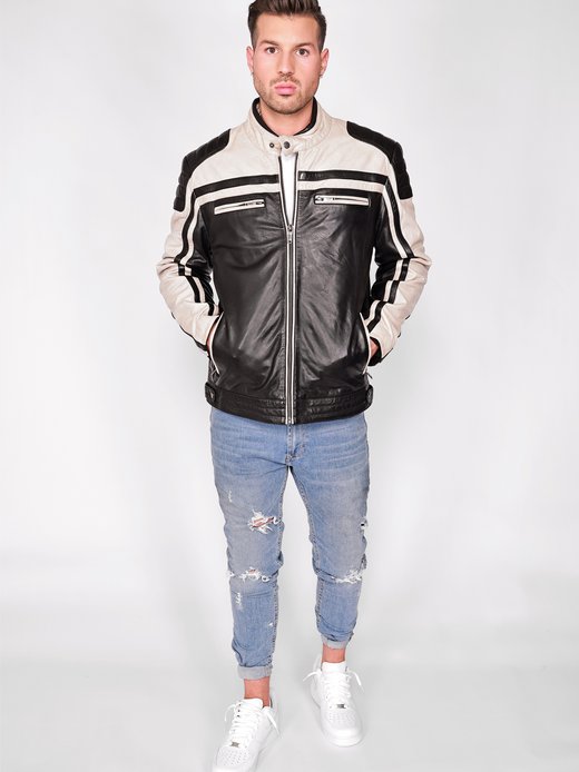 Herren Lederjacke