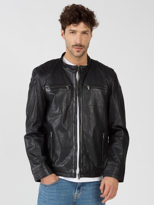 Herren Lederjacke
