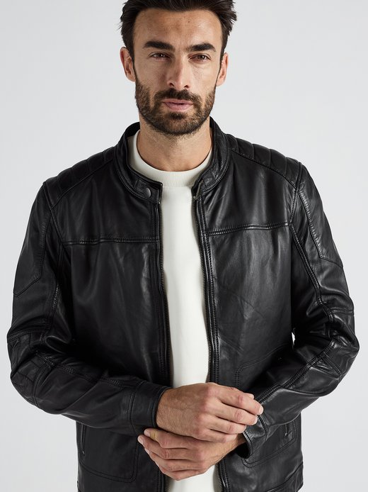 Herren Lederjacke