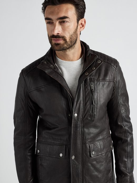 Herren Lederjacke