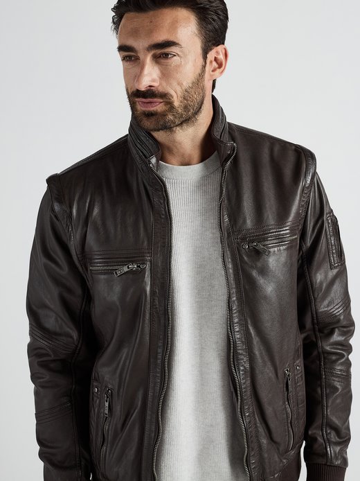 Herren Lederjacke