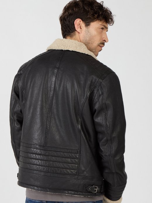 Herren Lederjacke