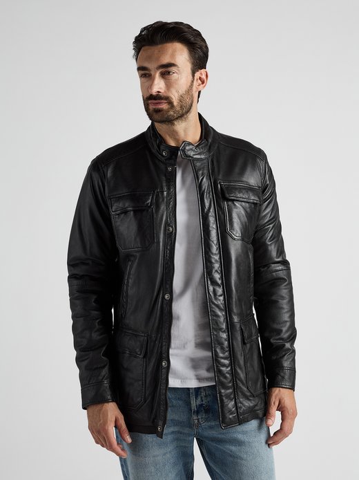 Herren Lederjacke