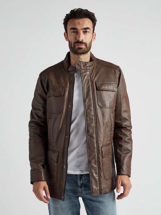 Herren Lederjacke