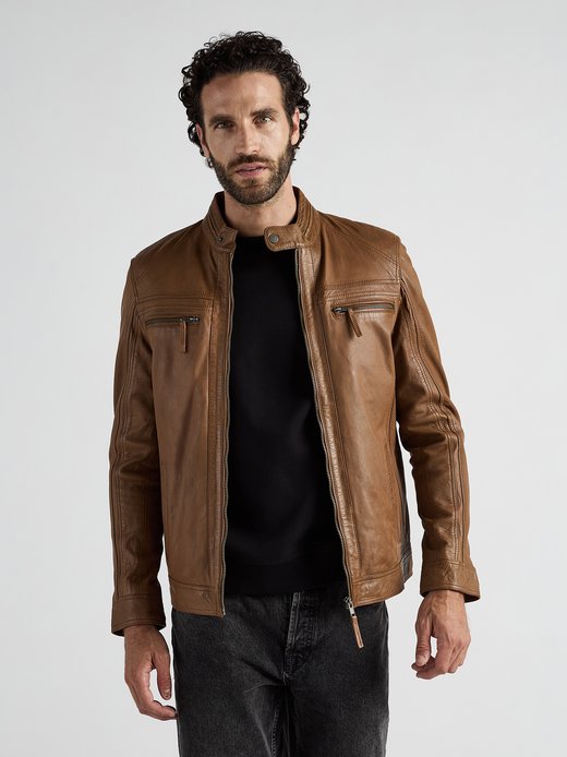 Herren Lederjacke