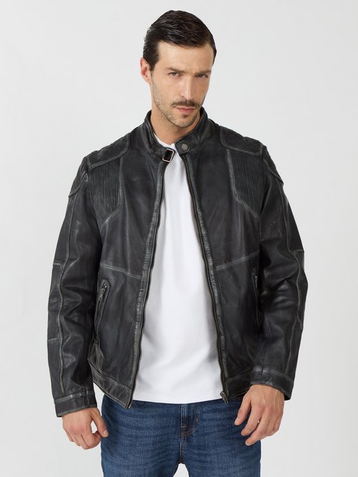 Herren Lederjacke