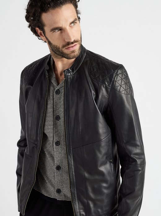 Herren Lederjacke