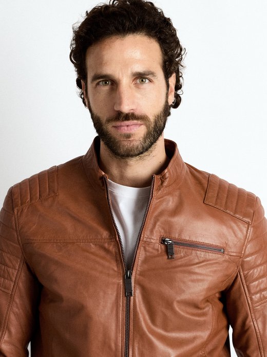 Herren Lederjacke