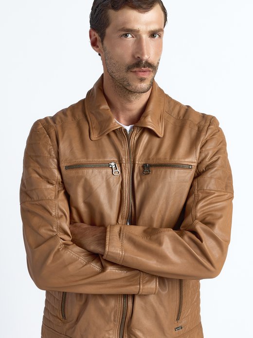 Herren Lederjacke