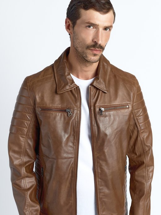 Herren Lederjacke