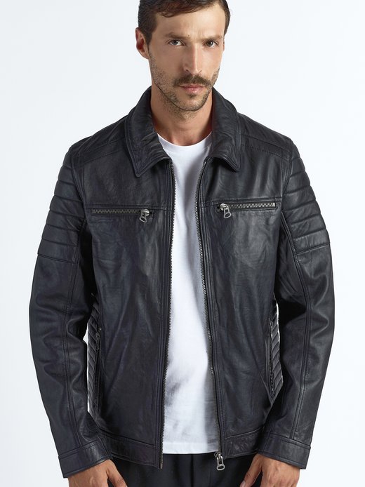 Herren Lederjacke
