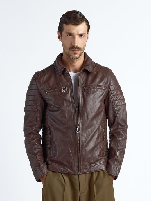 Herren Lederjacke