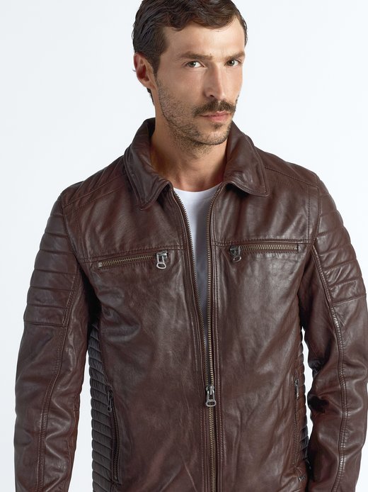 Herren Lederjacke