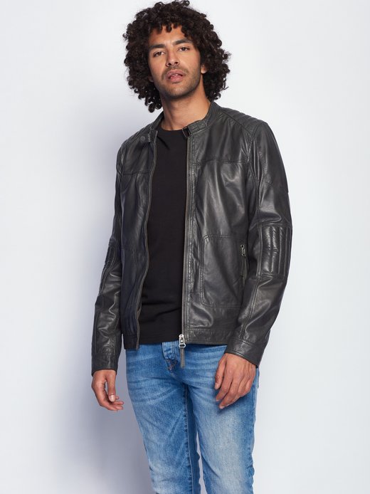 Herren Lederjacke