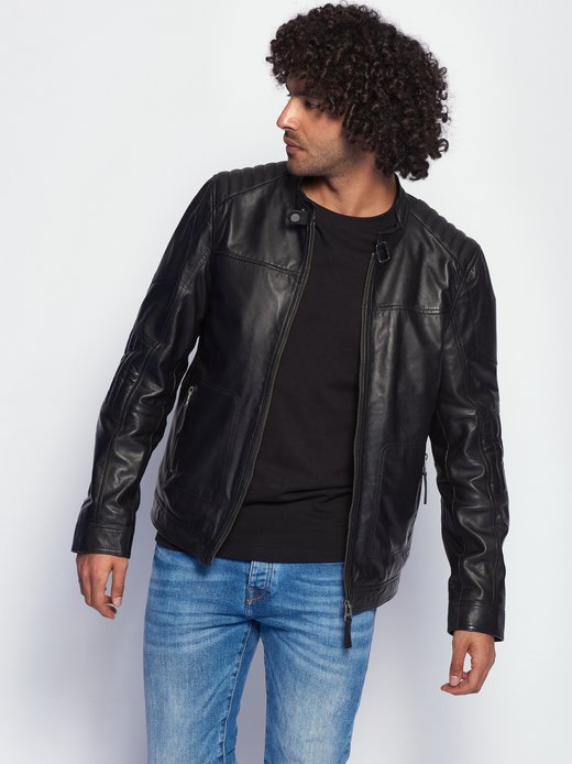 Herren Lederjacke