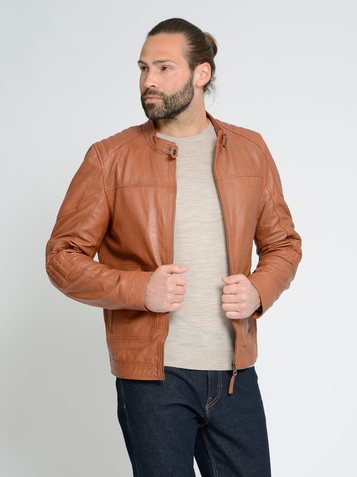 Herren Lederjacke