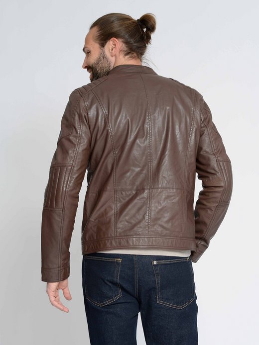 Herren Lederjacke