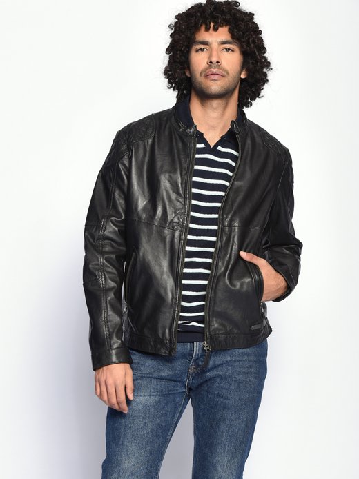 Herren Lederjacke
