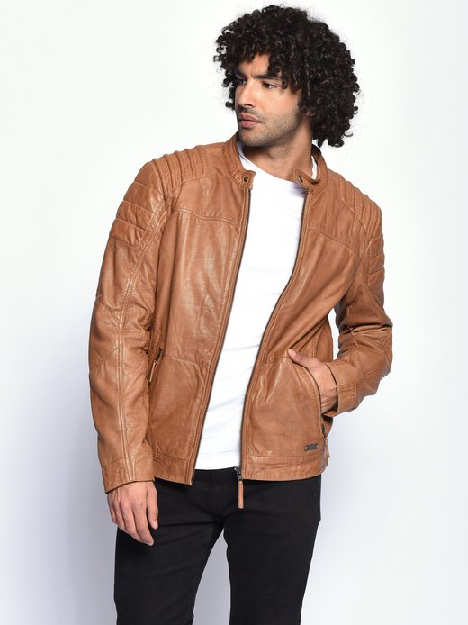 Herren Lederjacke