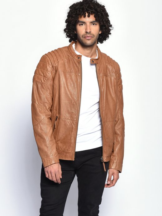 Herren Lederjacke