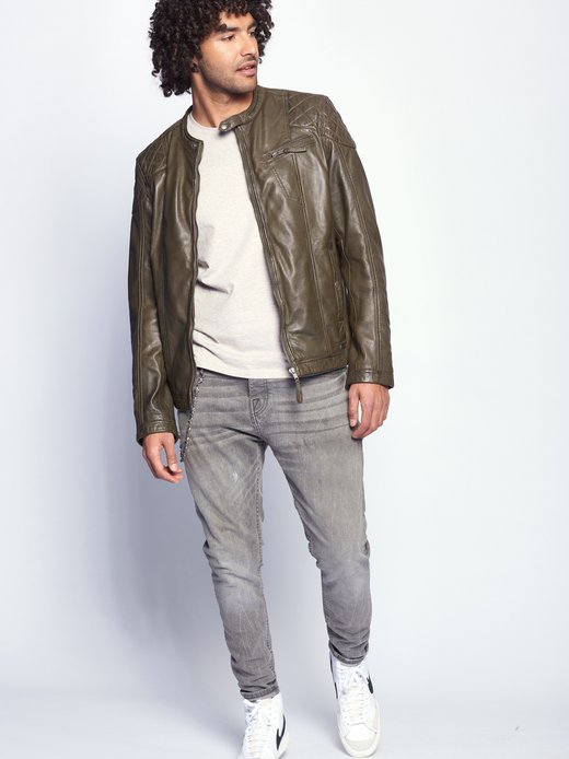 Herren Lederjacke