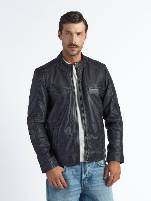 Herren Lederjacke