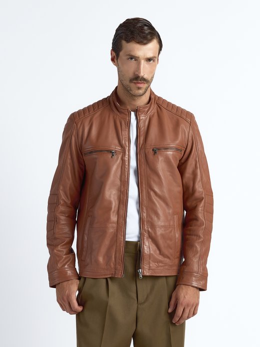 Herren Lederjacke