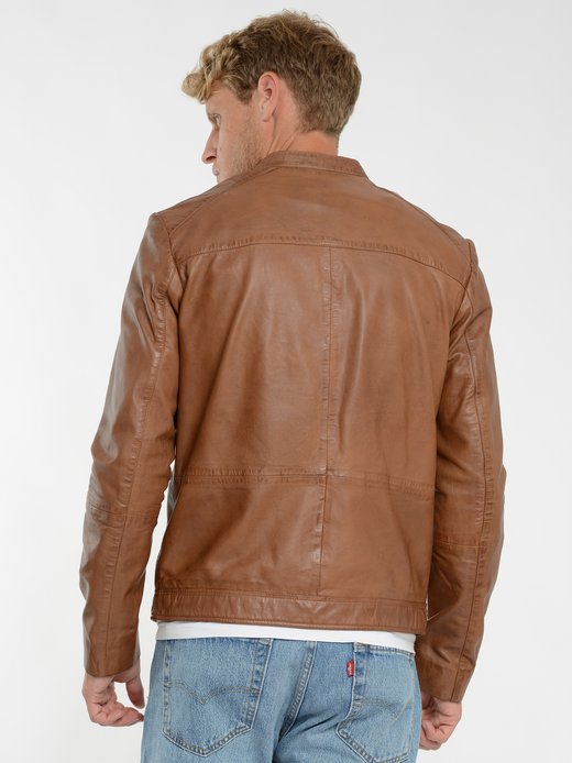 Herren Lederjacke