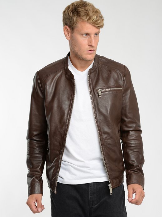 Herren Lederjacke