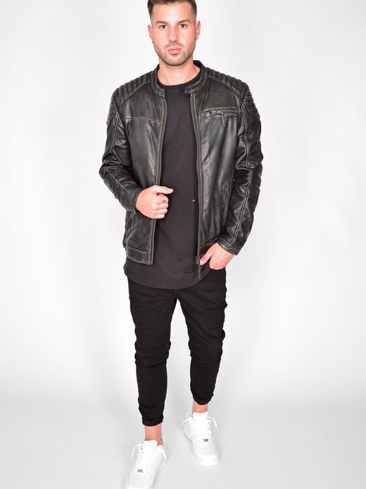 Herren Lederjacke