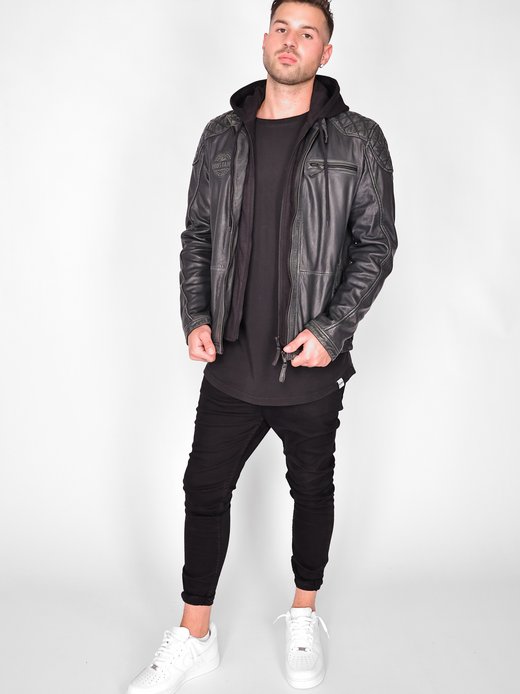 Herren Lederjacke