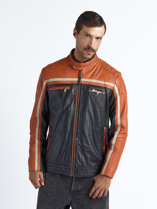 Herren Lederjacke