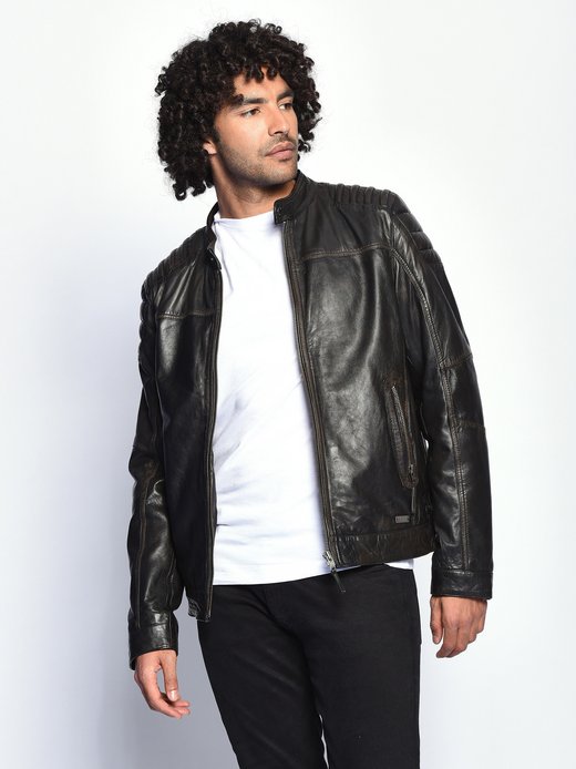 Herren Lederjacke