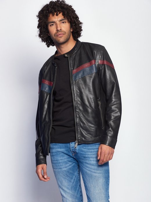 Herren Lederjacke