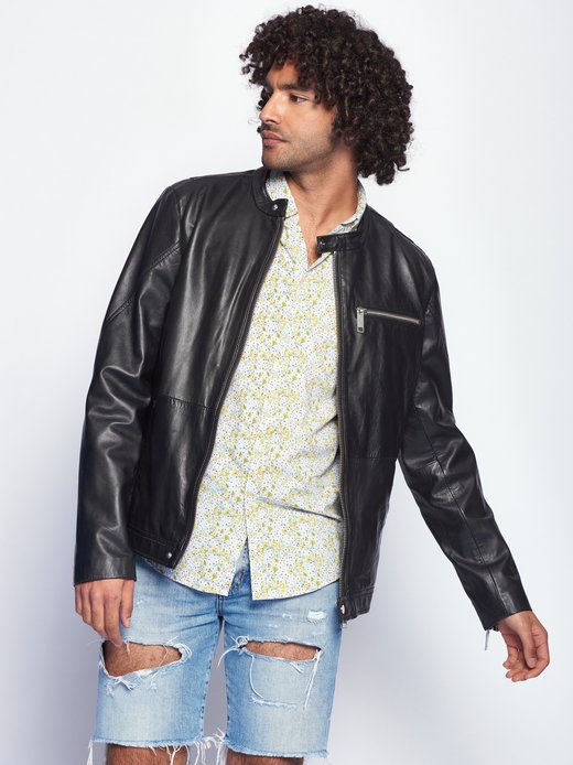 Herren Lederjacke