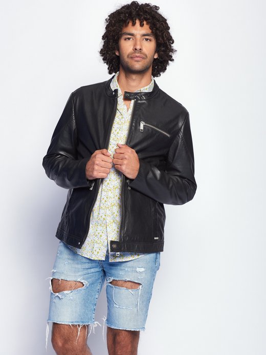 Herren Lederjacke