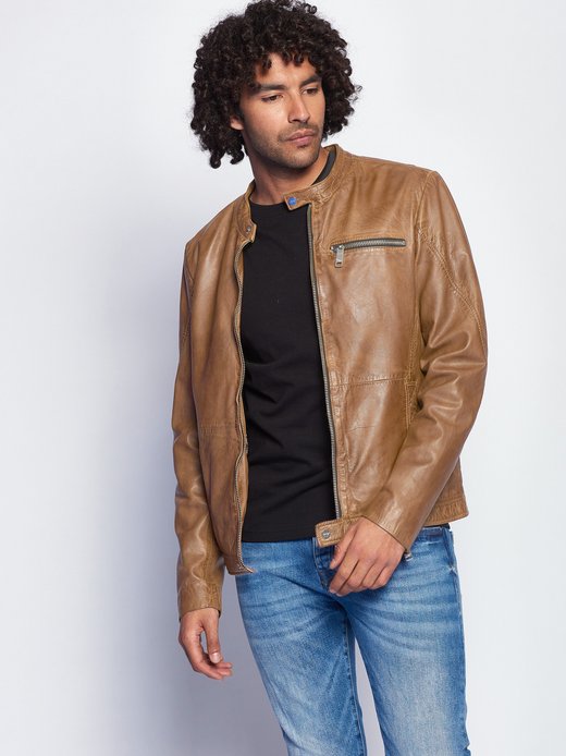 Herren Lederjacke