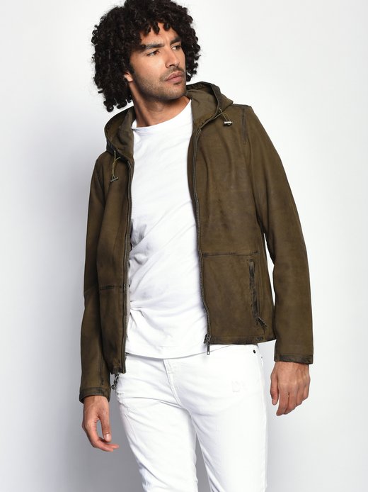 Herren Lederjacke
