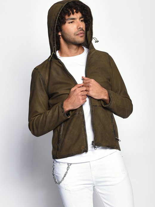 Herren Lederjacke