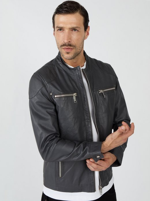 Herren Lederjacke