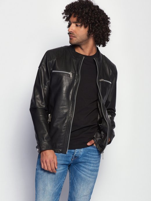 Herren Lederjacke