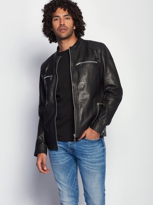 Herren Lederjacke