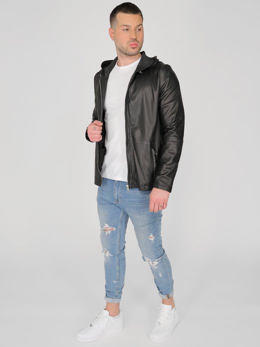 Herren Lederjacke