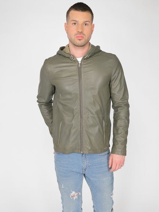 Herren Lederjacke
