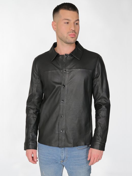 Herren Lederjacke