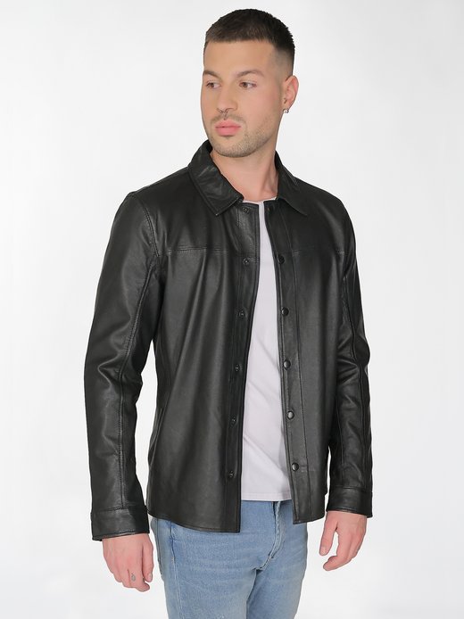 Herren Lederjacke