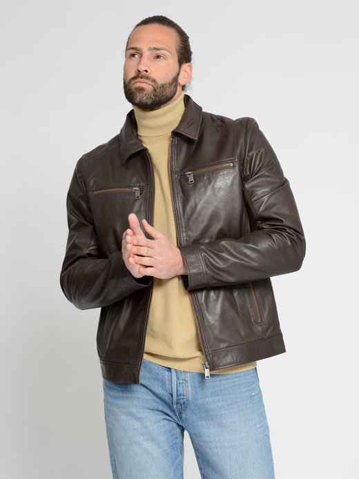 Herren Lederjacke
