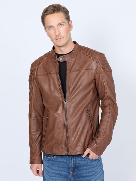 Herren Lederjacke