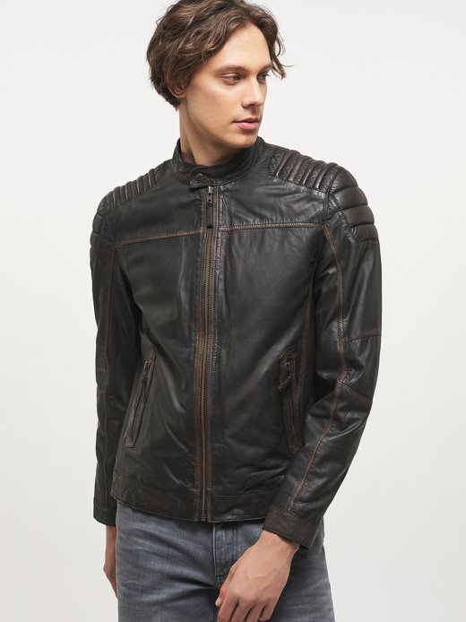 Herren Lederjacke
