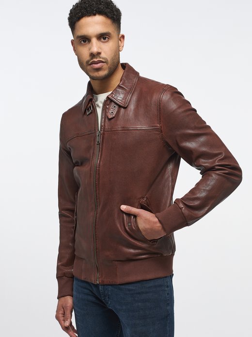Herren Lederjacke